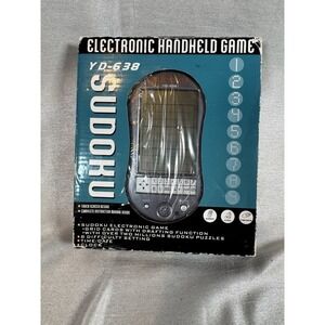 Electronic Handheld Sudoku Game YD-638 Touch Screen New in Box‎ Puzzle